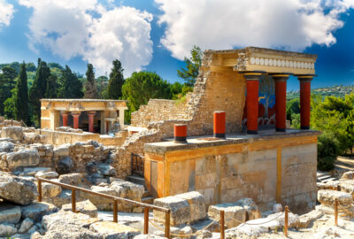 Knossos,Palace,At,Crete.,Knossos,Palace,Ruins.,Heraklion,,Crete,,Greece.