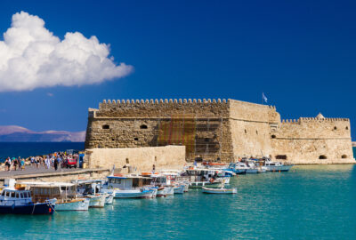 Port,In,The,City,Of,Heraklion.,Crete